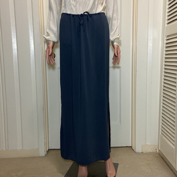 Banana Republic Charcoal Maxi Skirt - Picture 1 of 12